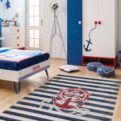 Дитячий килим TOYS 75324 CREAM-NAVY  - Висока якість за найкращою ціною в Україні